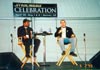 Hugh Quarshie and interviewer
