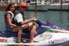 Sara, Me on a Jetski