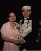 Warren and mother dancing