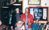 Billy Dee Williams receives an award