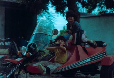 Sherry and I on a trike.